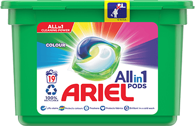 Ariel Allin1 Pods Washing Capsules Colour Supersavvyme Great Britain
