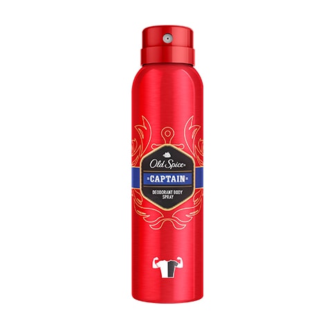 Old Spice Captain Deodorant Body Spray AMBITION MEN SPRAY FREE AMBITION DEO